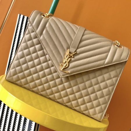 SAINT LAURENT YSL Envelope Shouder Bag Large - Image 5