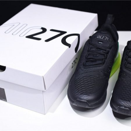 Nike Air Max 270 Black Volt Green Neon AH8050-011 - Image 3