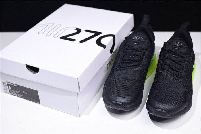 Nike Air Max 270 Black Volt Green Neon AH8050-011 - Image 3