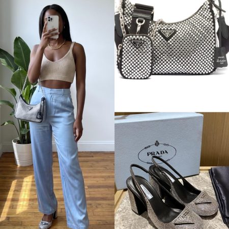 Prada Shoes & Bag Set