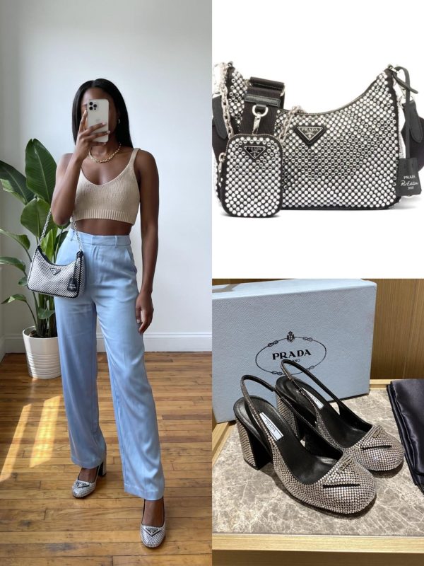 Prada Shoes & Bag Set