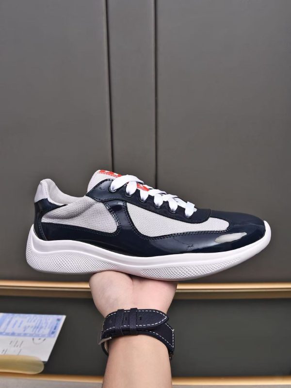Prada Men Shoes Dark Blue