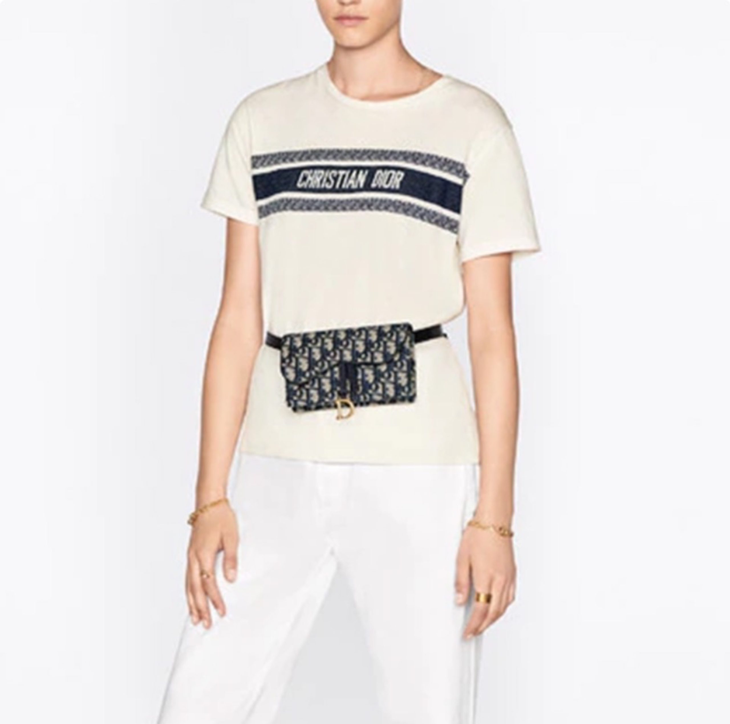 DIOR Oblique Saddle Crossbody Bag - Image 2