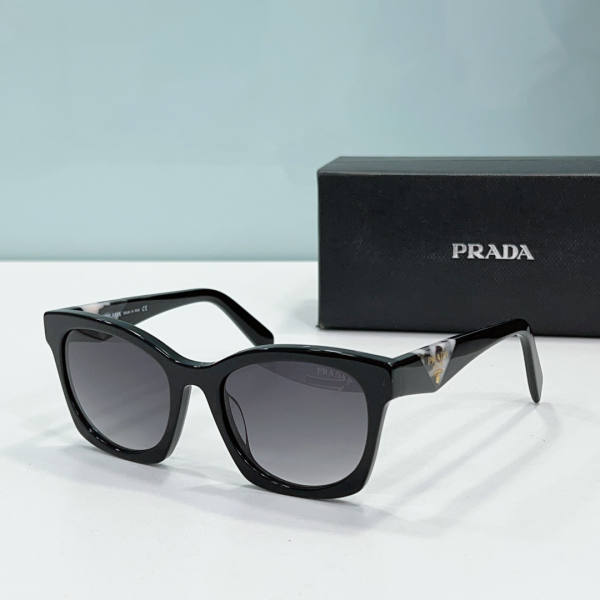 Prada Mirror leg print Logo  sunglasses Top quality