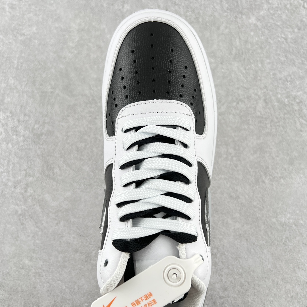 Nike Air Force Panda Black White - Image 7
