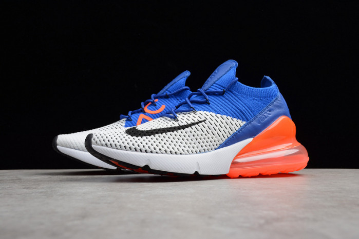 NIKE AIR MAX 270 FLYKNIT RACER BLUE/TOTAL CRIMSON AO1023-101 - Image 2