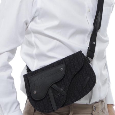 DIOR Saddle Embroidery Crossbody Bag - Image 2