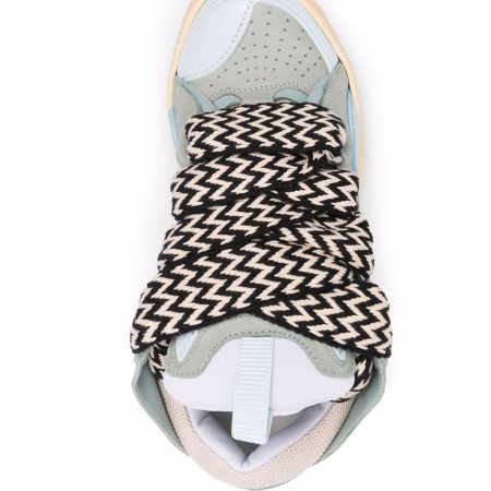 Lanvin LEATHER CURB SNEAKERS - Image 4
