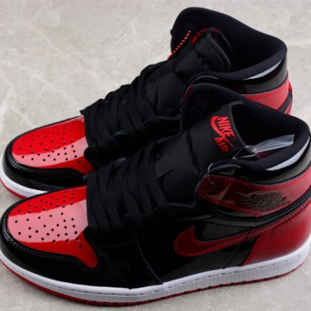 AIR JORDAN 1 HIGH OG BRED PATENT 555088-063 - Image 19