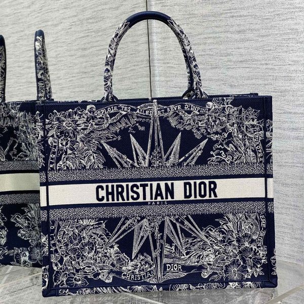 DIOR Book Tote Starlight&Star Tote Bags