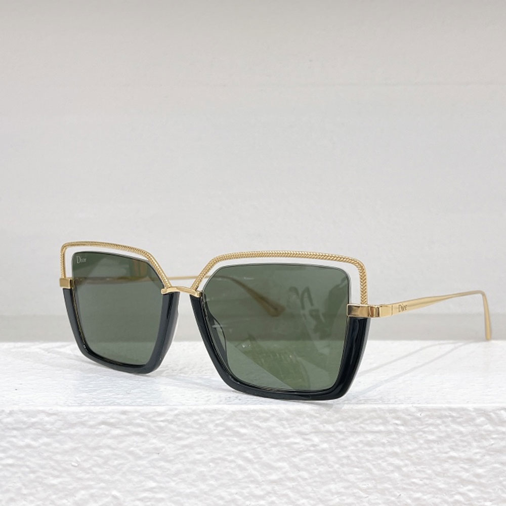 Dior  Stylish Temperament Hollow Frame sunglasses Top quality - Image 1