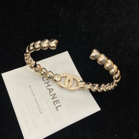 Chanel Heart Double C Bracelet - Image 2