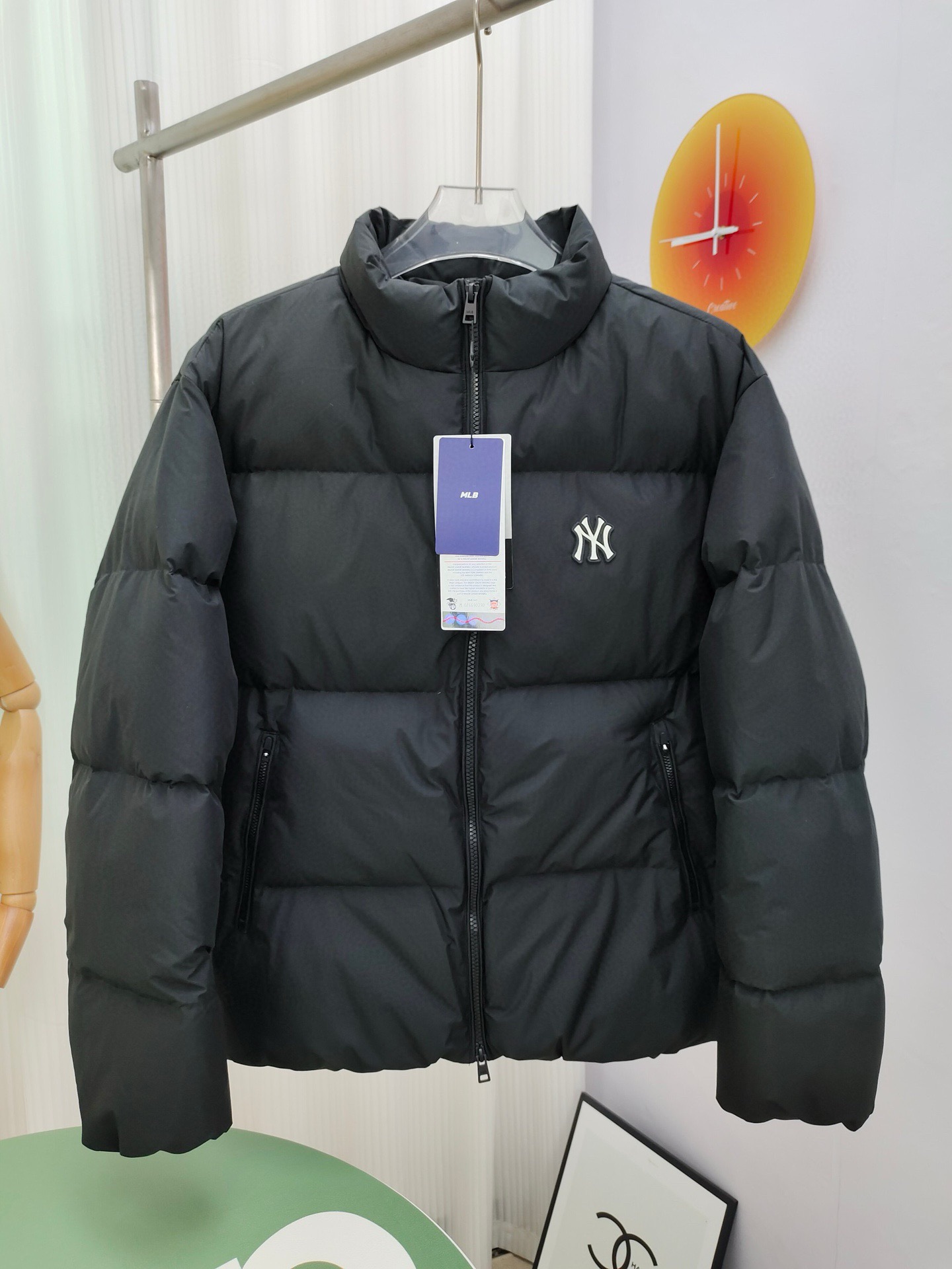 MLB Mini Logo Down Jacket - Image 1