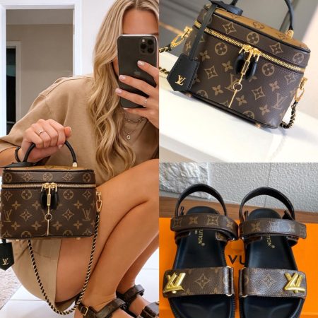 LV Shoes & Bag Set