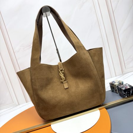 YSl Le 5 A 7 Bea suede tote bag - Image 4