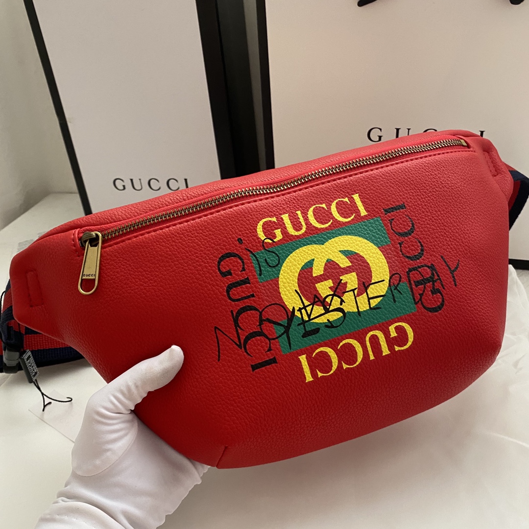 Gucci Leather Waist Bag - Image 7
