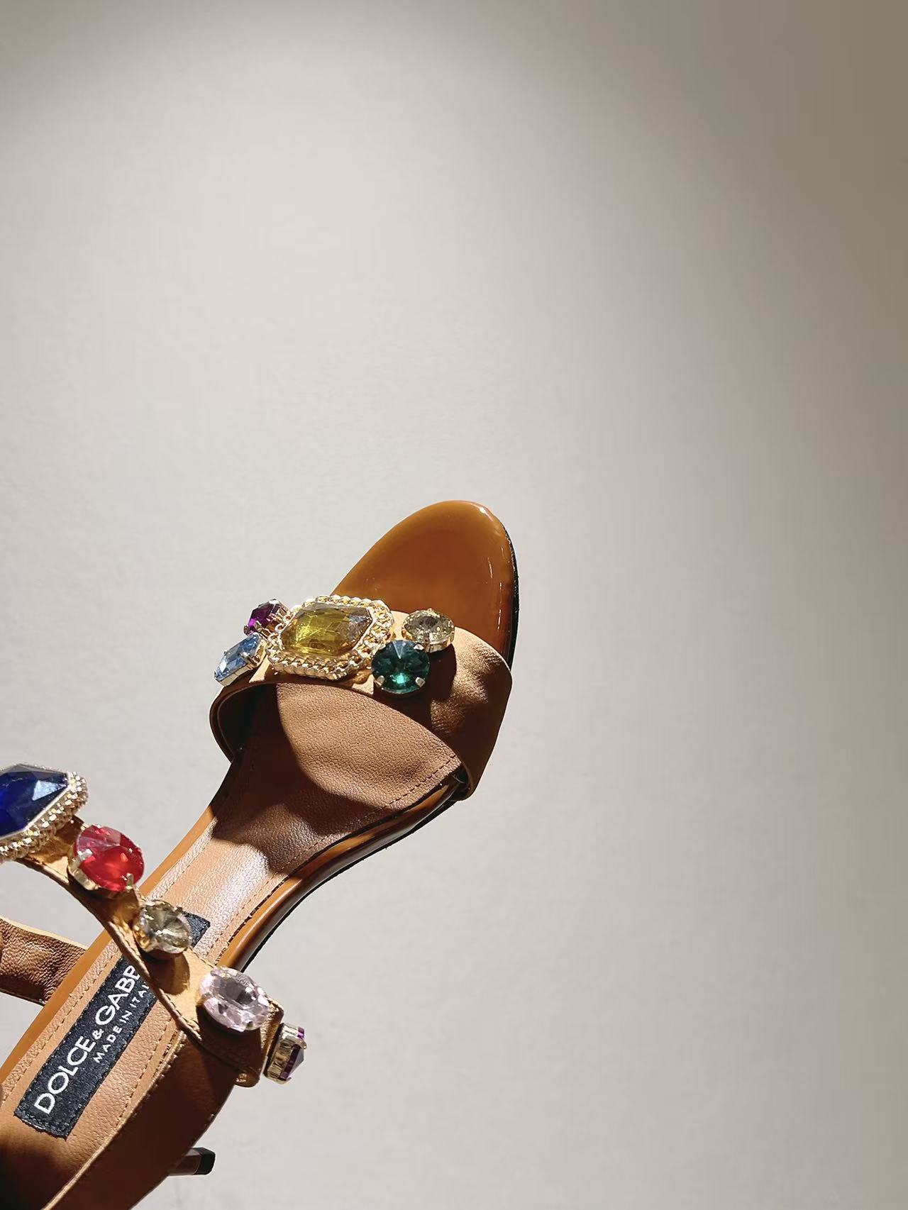 Dolce & Gabbana Straw Sandals - Image 8