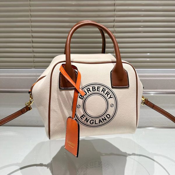 Burberry Bowling Handbag Bag Small