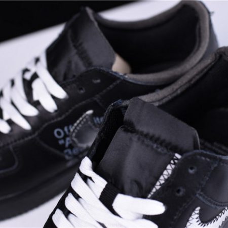 OFF-WHITE x Nike Air Force 1 07 Low Black AV5210-001 - Image 17