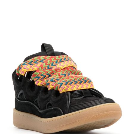 Lanvin LEATHER CURB SNEAKERS - Image 3