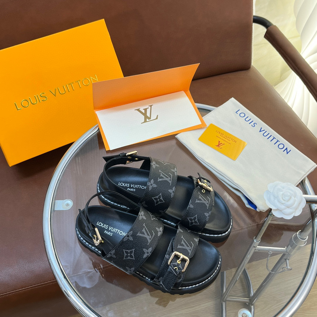 LV Sunset Beach Sandals Slide - Image 3