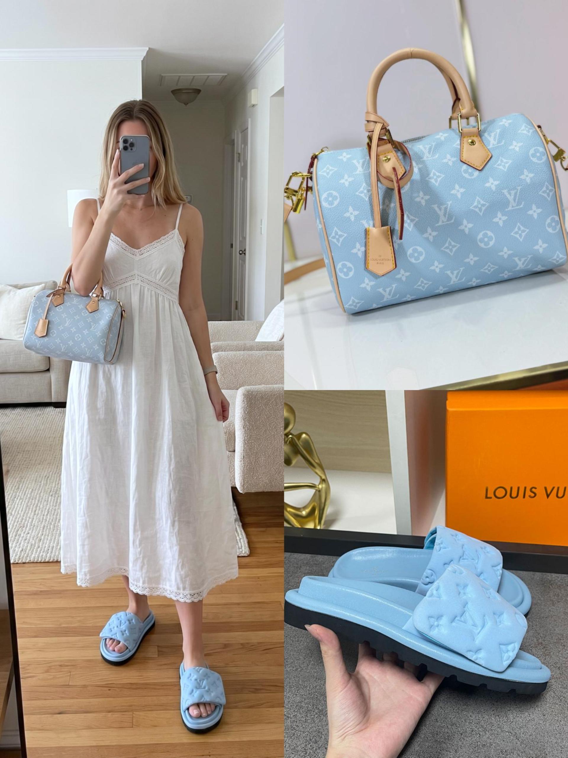 LV Shoes & Bag Set - Image 1