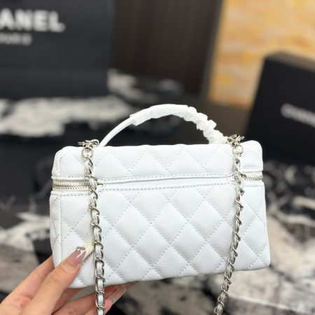Chanel Vanity with chain Bag - Image 10