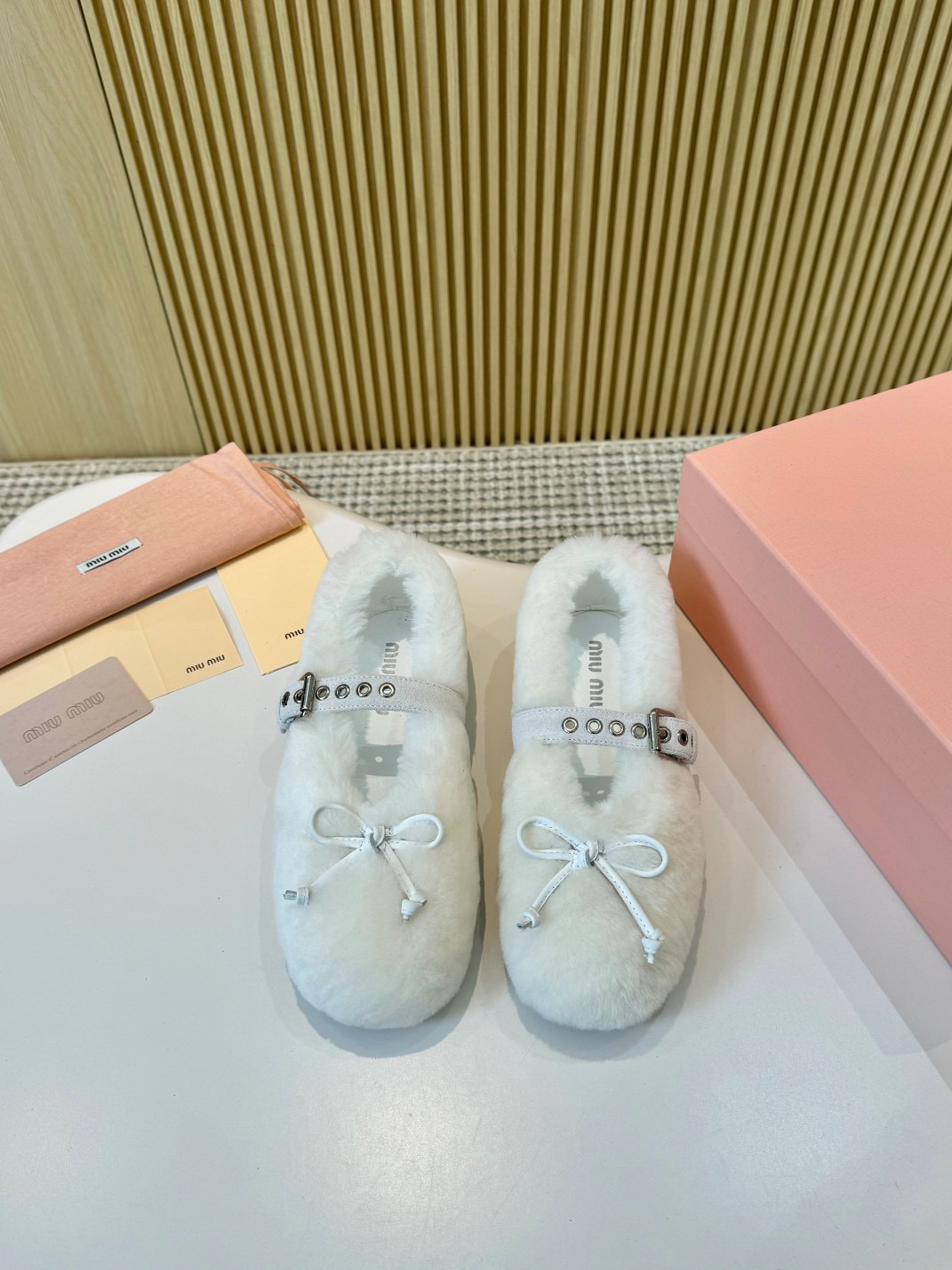 Miu Miu Fuzzy Flats - Image 2