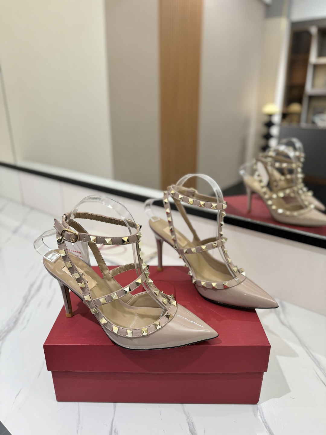 Valentino Rockstud Caged High heels - Image 2