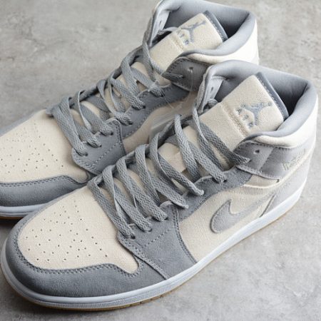 Jordan 1 Mid SE Coconut Milk Particle Grey DN4281-100 - Image 10