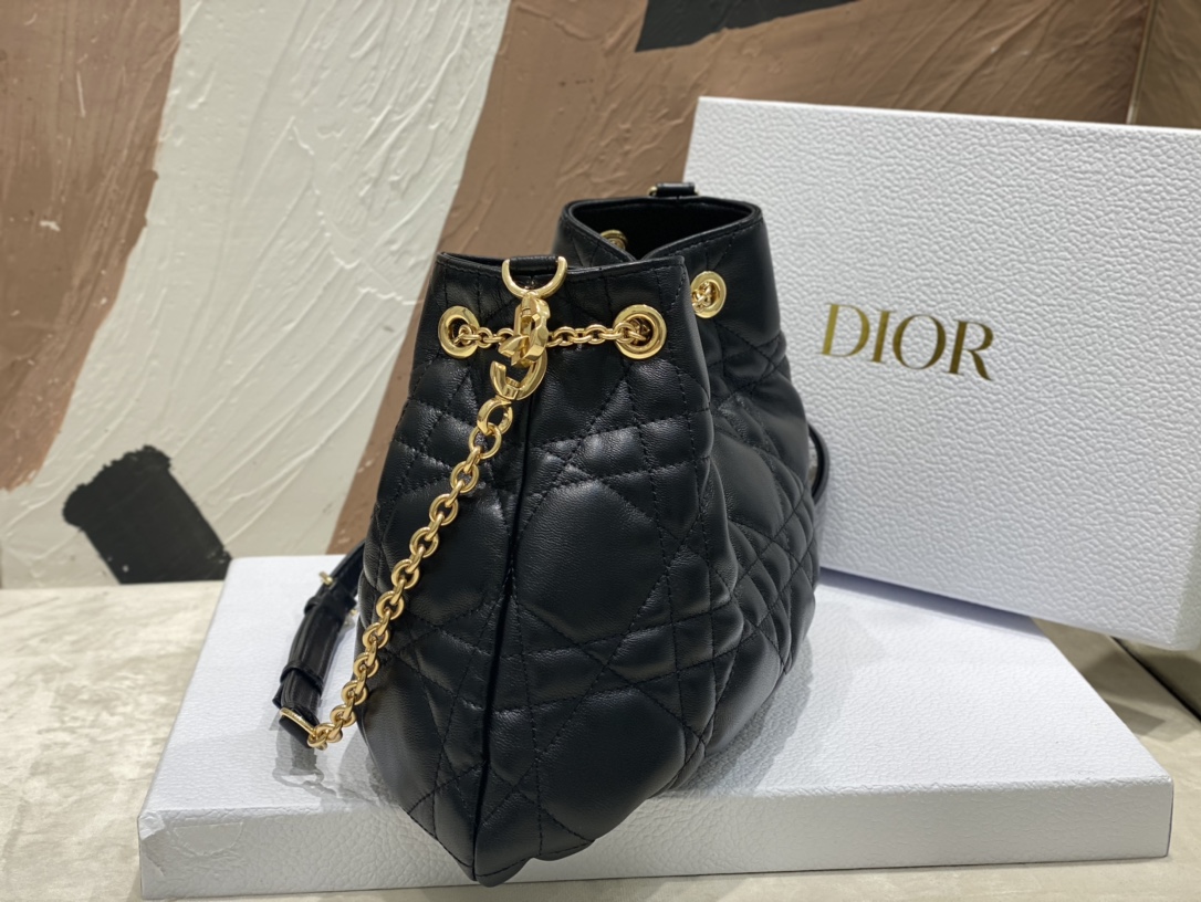 Dior Medium Ammi Bag Sand Pink Supple Macrocannage   M22566FBE_M900 - Image 9