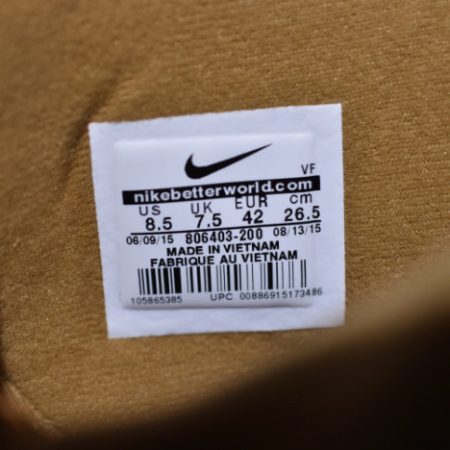 Nike AIR FORCE 1 HIGH 07 LV8 FLAX - 806403-200 - Image 14