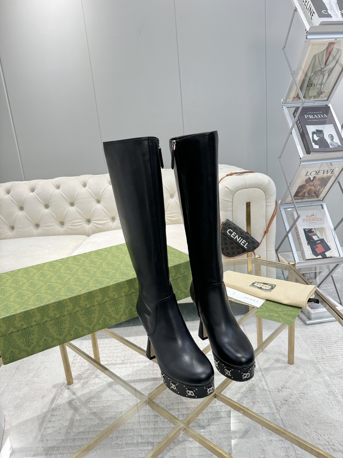 Cucci Runway Boots - Image 3