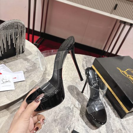 Christian Louboutin Just Nothing Alta - 150 mm Mules - Image 3