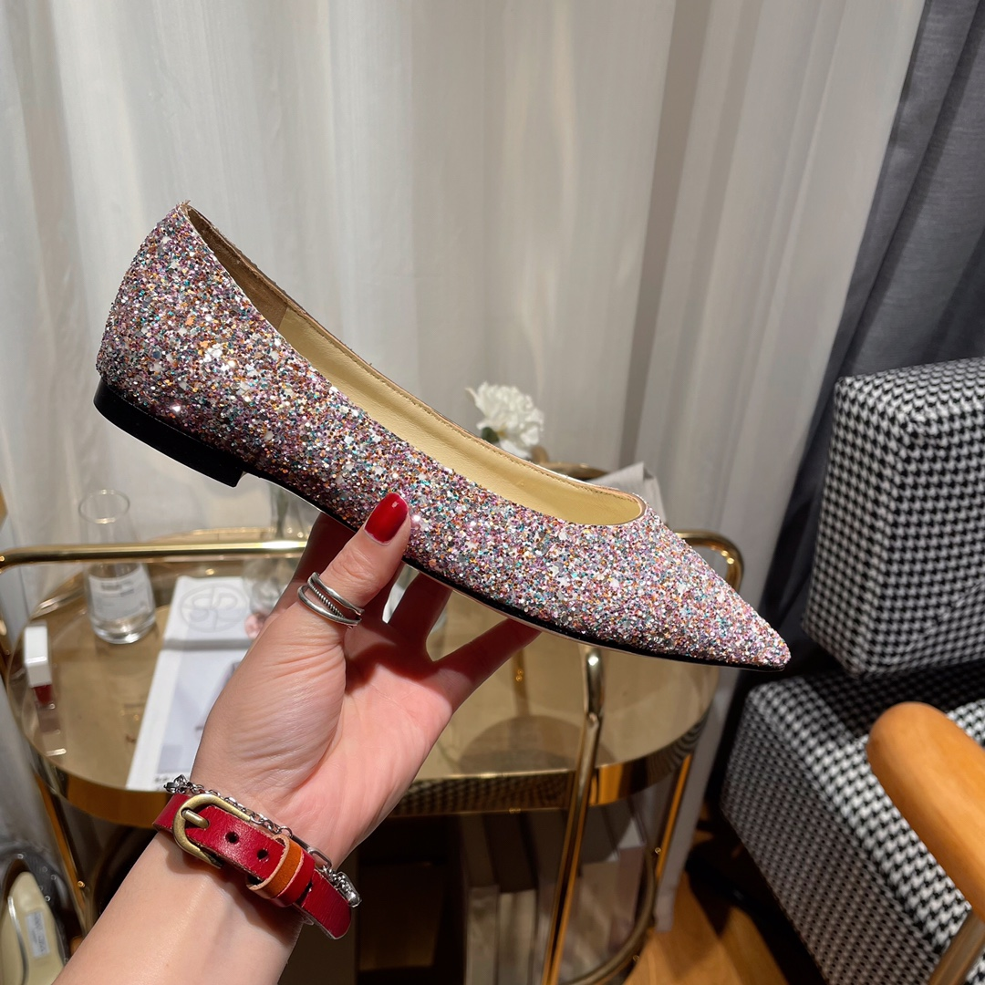 Jimmy Choo Love Flat cusp  Slide Sandal - Image 5