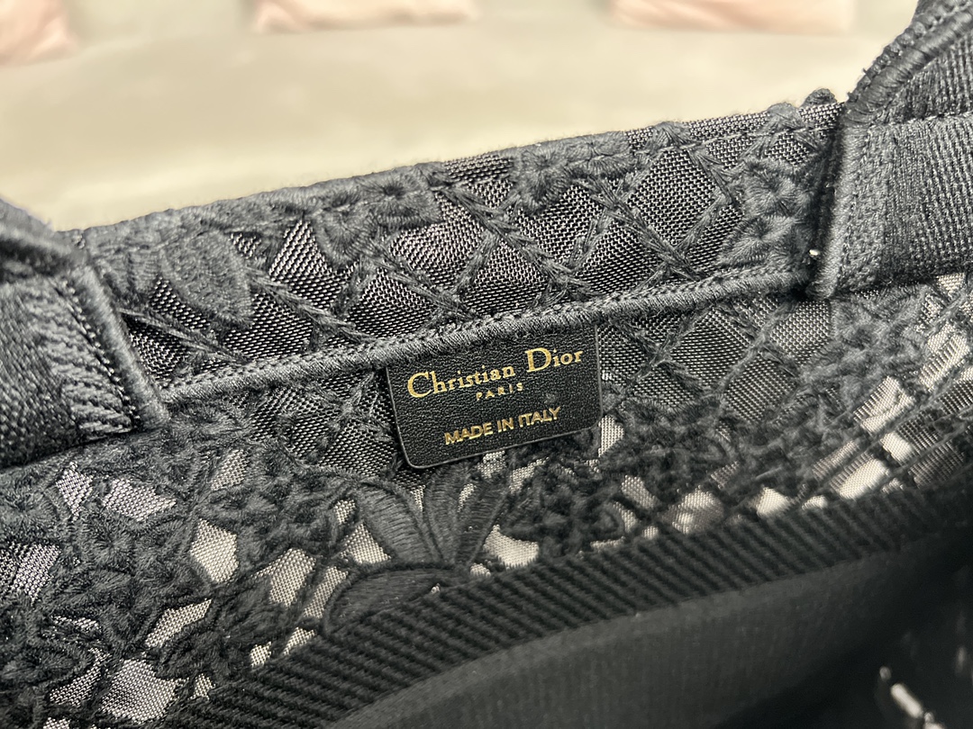 Dior Book Tote Medium D-Lace Macrame - Image 3