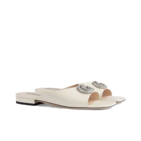 Gucci Leather Sandals  Slide Sandal - Image 1