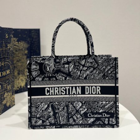 DIOR Book Tote Paris Map Bags - Image 9