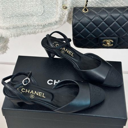 Chanel Lace-up heels Sandals Slide - Image 2