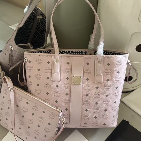 MCM Visetos Liz Tote Bag