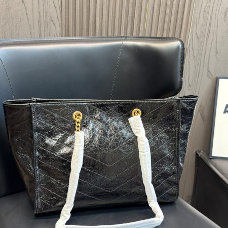 Saint Laurent NIKI Shopping In Vintage Leather - Image 6
