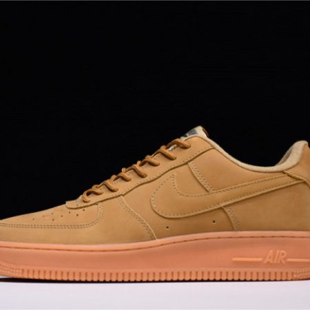 Nike Air Force 1 07 WB Flax/Flax-Gum Wheat Basketball Shoes AA4061-200 - Image 2
