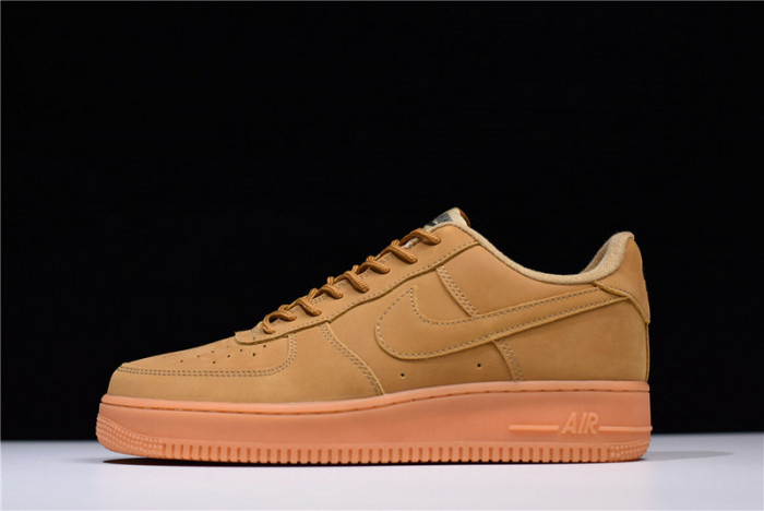 Nike Air Force 1 07 WB Flax/Flax-Gum Wheat Basketball Shoes AA4061-200 - Image 2