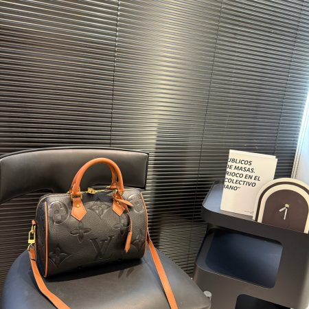 LV Embossed Pillow Bag - Image 6