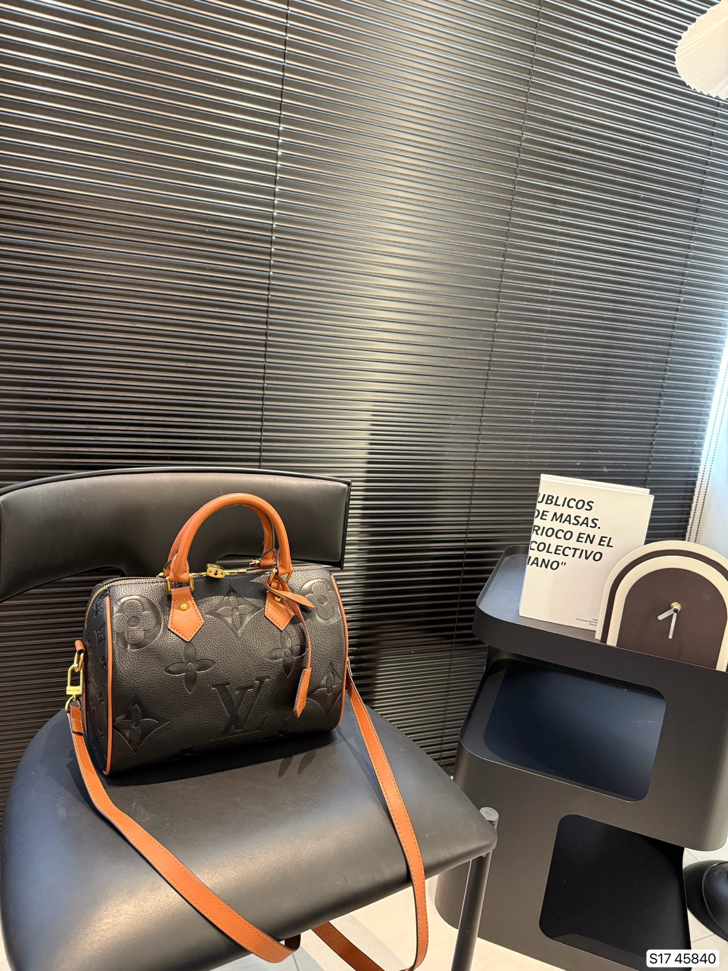 LV Embossed Pillow Bag - Image 6