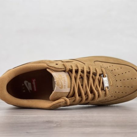 SUPREME X AIR FORCE 1 LOW SP WHEAT DN1555-200 - Image 4