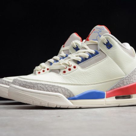 AIR JORDAN 3 RETRO "CHARITY GAME" sail red mens 136064-140 - Image 8