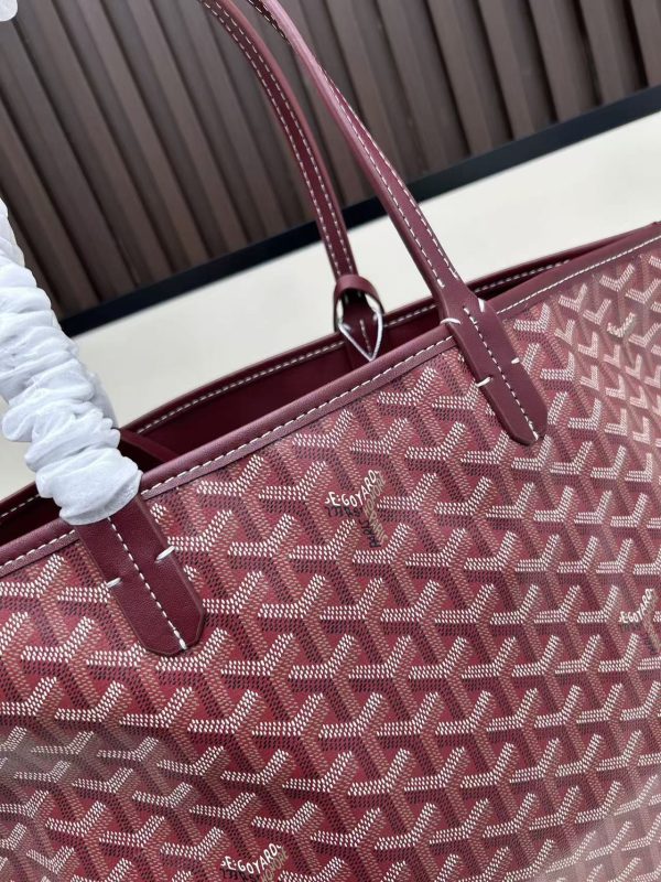 Goyard Saint Louis Bag Burgundy
