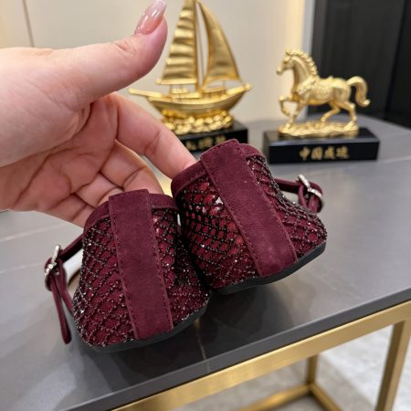 Alaya Flat Ballet Tulle Shoes with Rhinestone Accents - Image 9