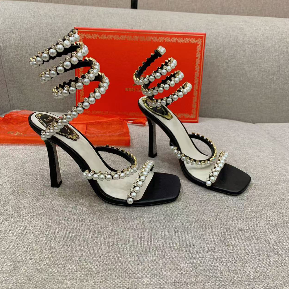Rene Caovilla Chandelier Elegant Evening Sandals - Image 4